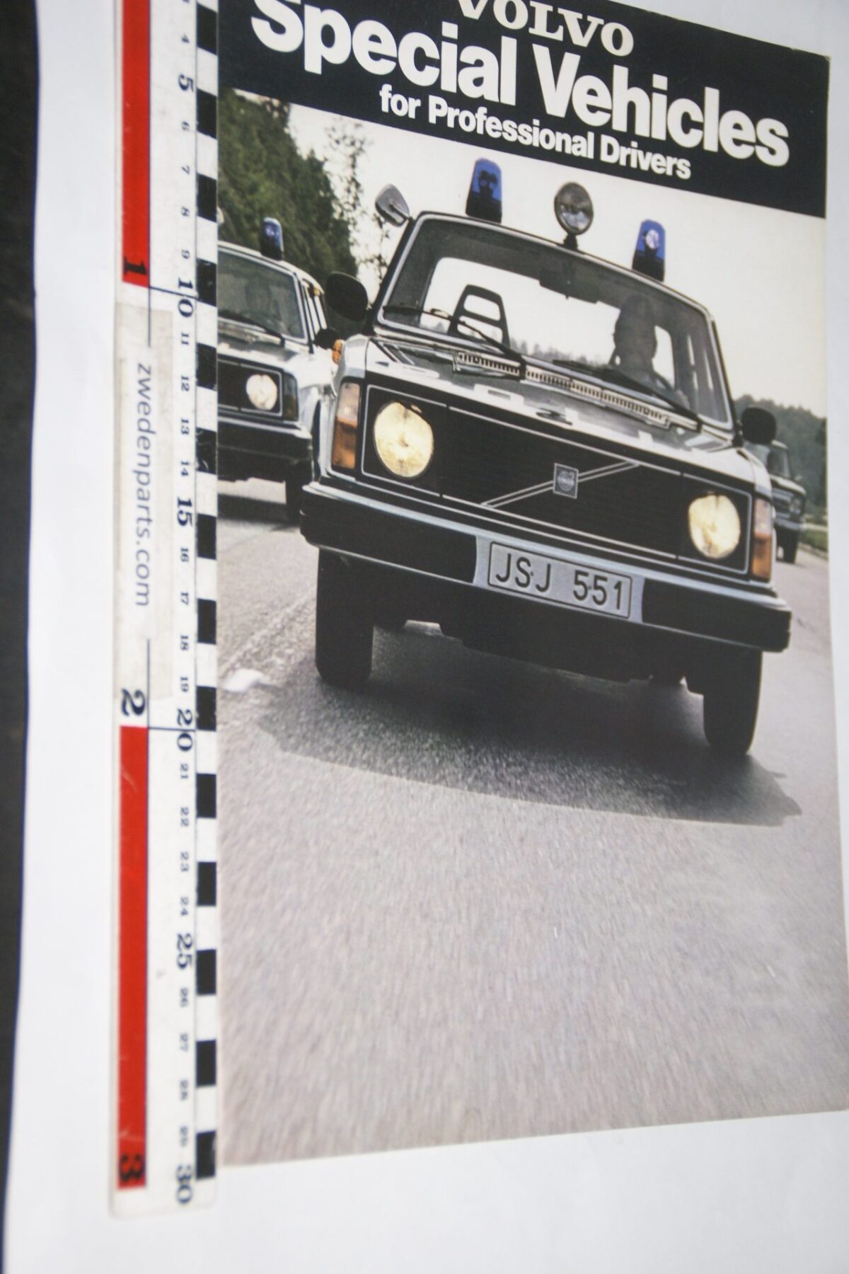 DSC05561 1978 brochure Volvo 240 Special Vehicules nr ASP-PV 5443 Engels