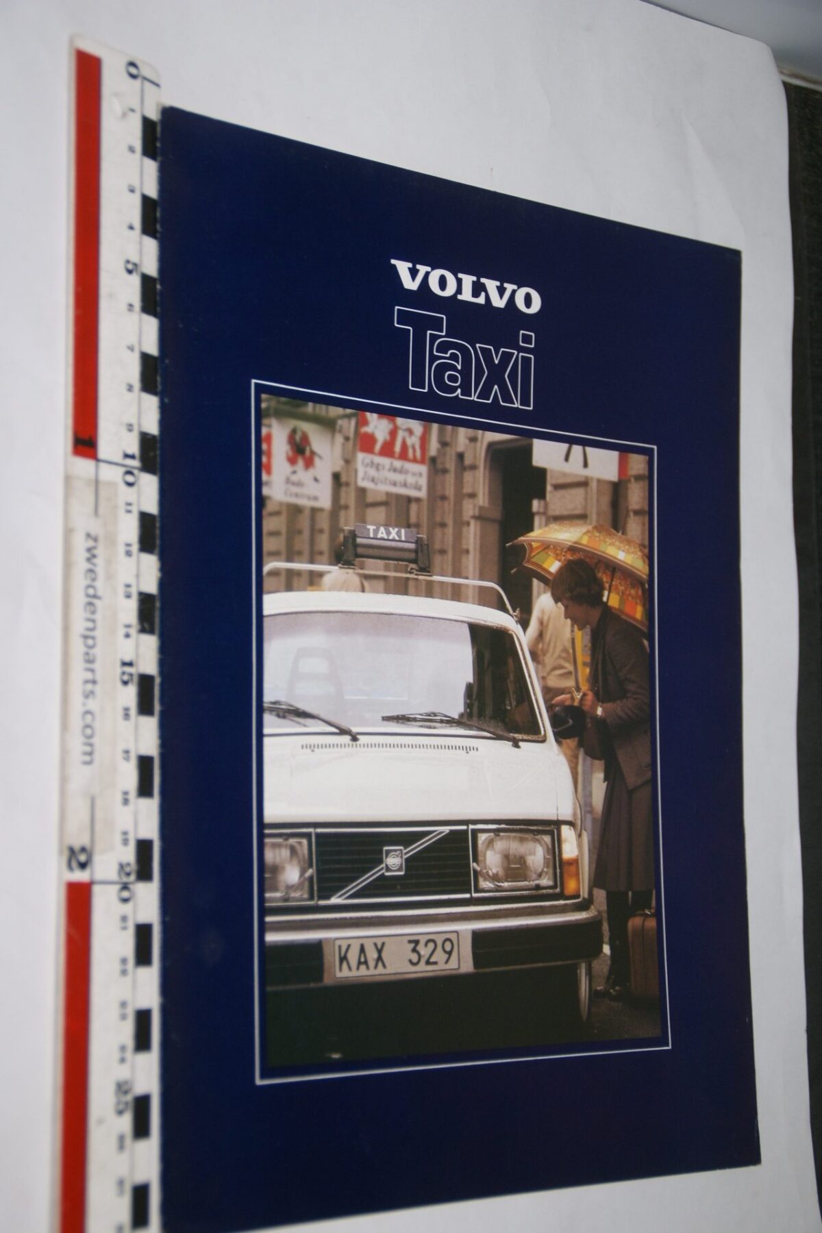 DSC05566 1979 brochure Volvo 240 Taxi nr ASP-PV 6814 Engels
