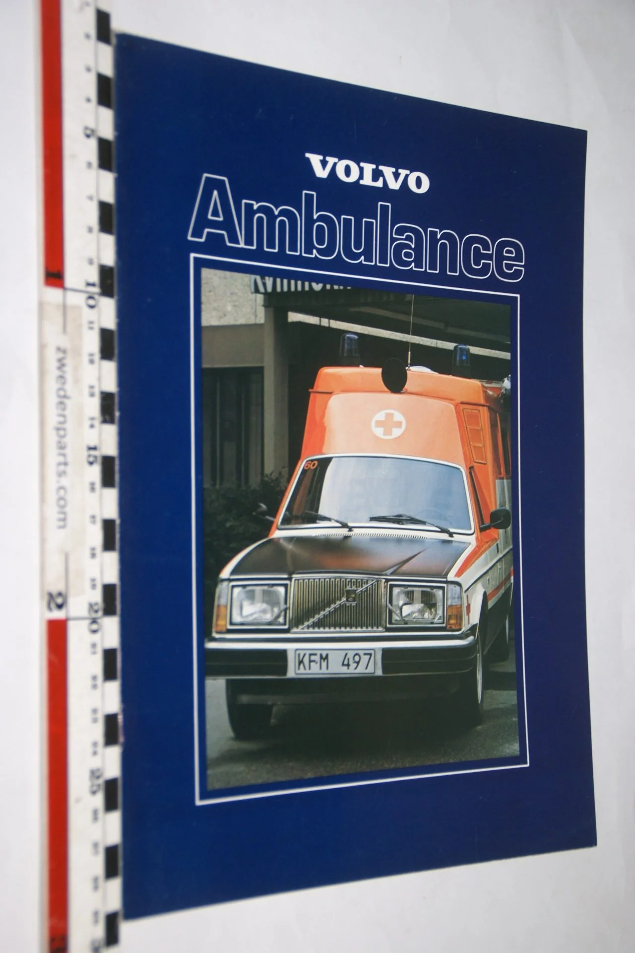 DSC05568 1979 brochure Volvo 240 Ambulance nr ASP-PV 6810 Engels