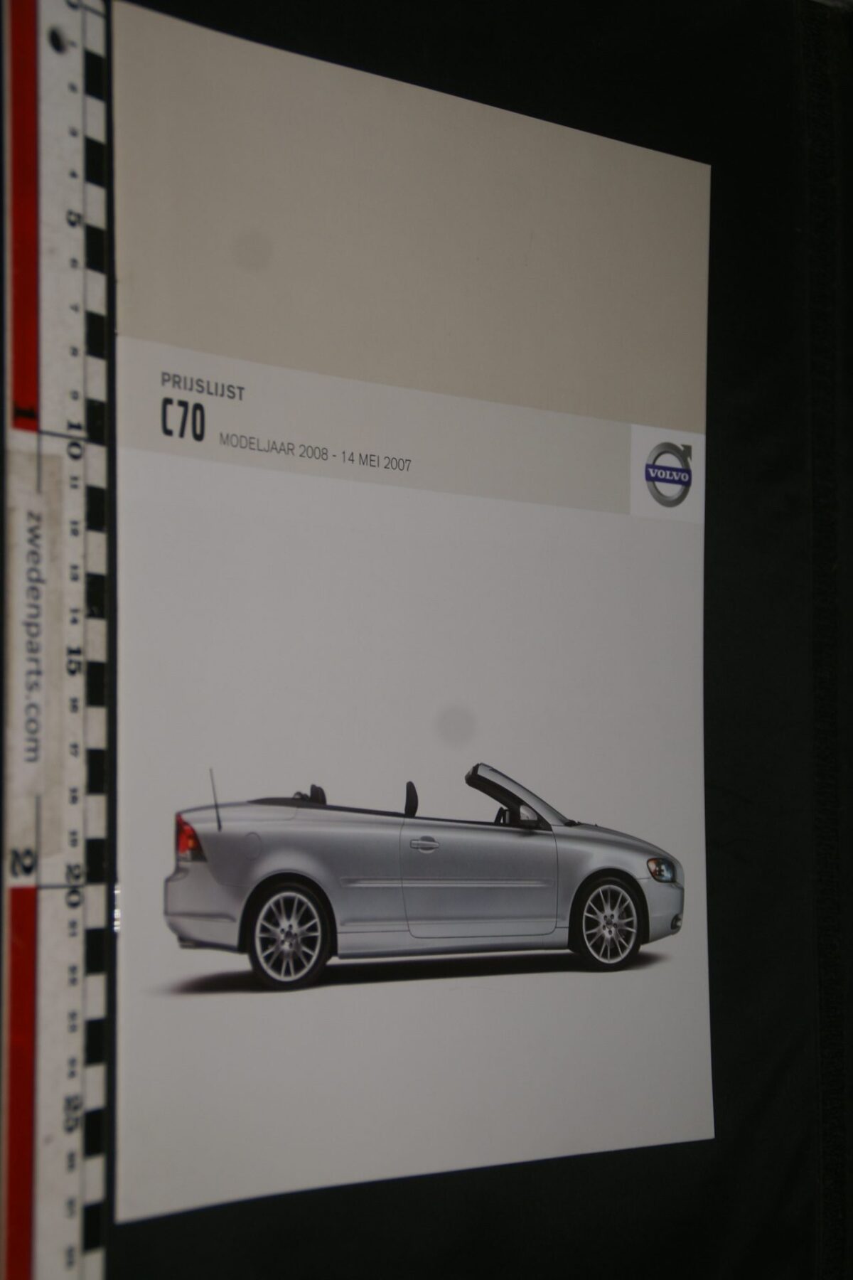 DSC06068 2008 brochure prijslijst Volvo C70 nr C70MY08 03-07-V1