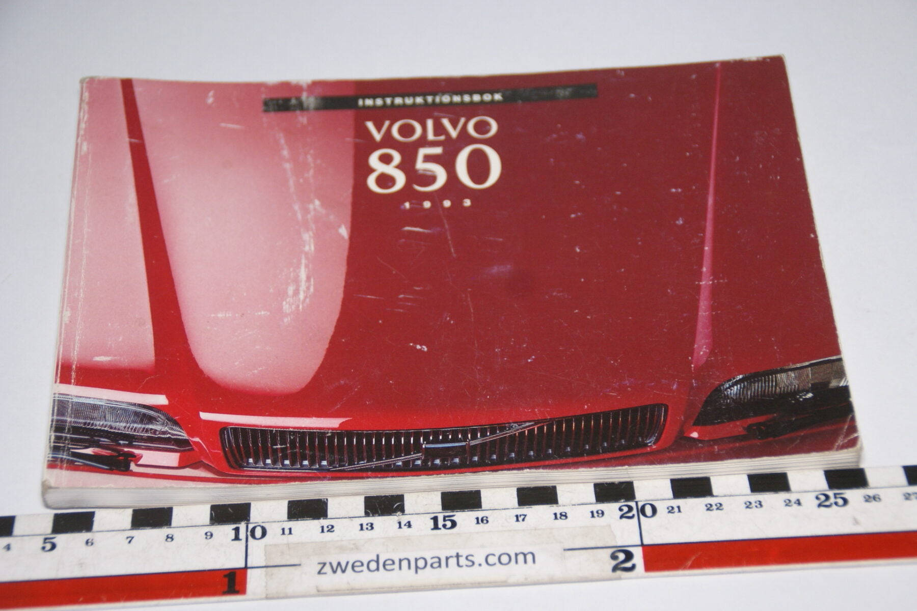 DSC06072 1992 instructieboekje Volvo 850 nr TP3364-1 SE