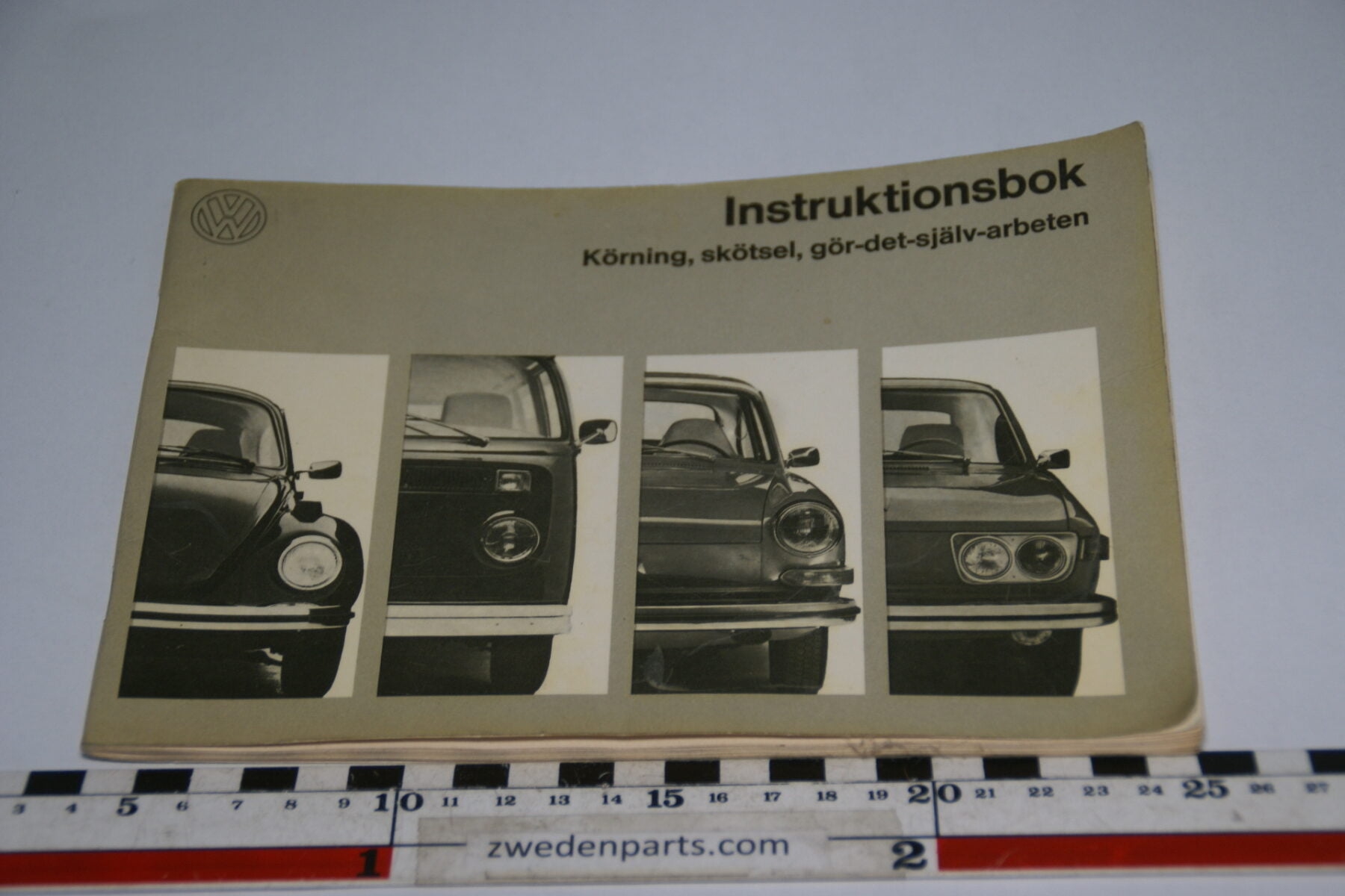 DSC06256 1972 augustus instructieboekje Volkswagen Kever, T2, 1500 en 411 doe het zelf, Svenskt