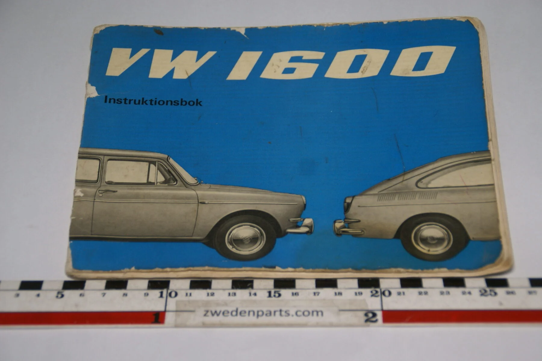 DSC06262 1965 augustus instructieboekje Volkswagen 1600, Svenskt