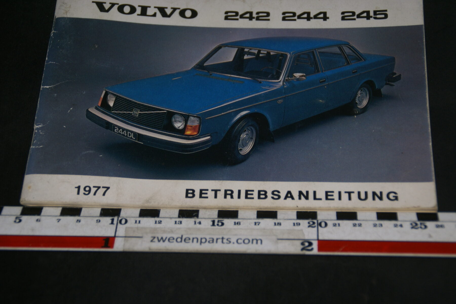 DSC07034 1976 origineel Volvo 242 244 245  Betriebsanleitung TP 1417-1 Deutsch