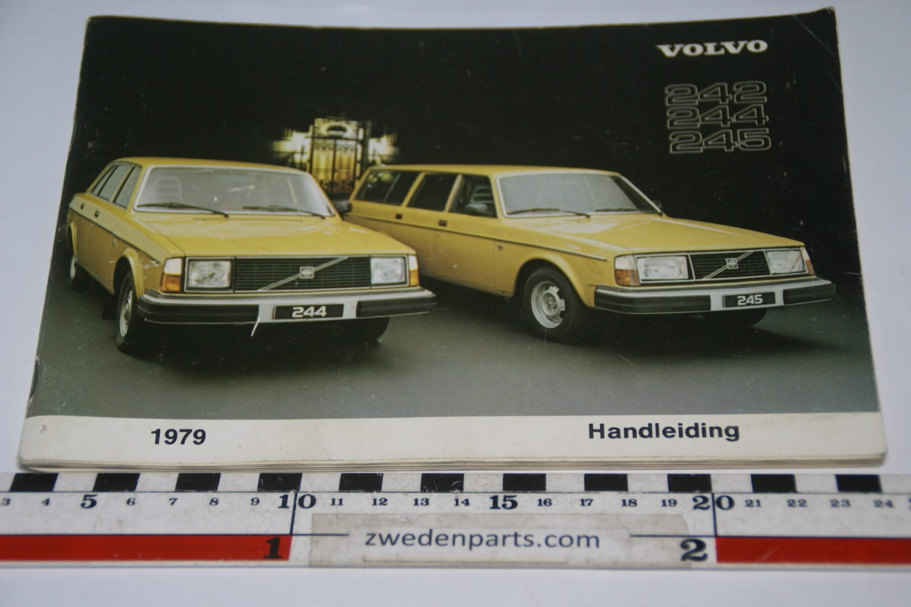 DSC07072 1978 origineel Volvo 242 244 245 handleiding TP 1700-1