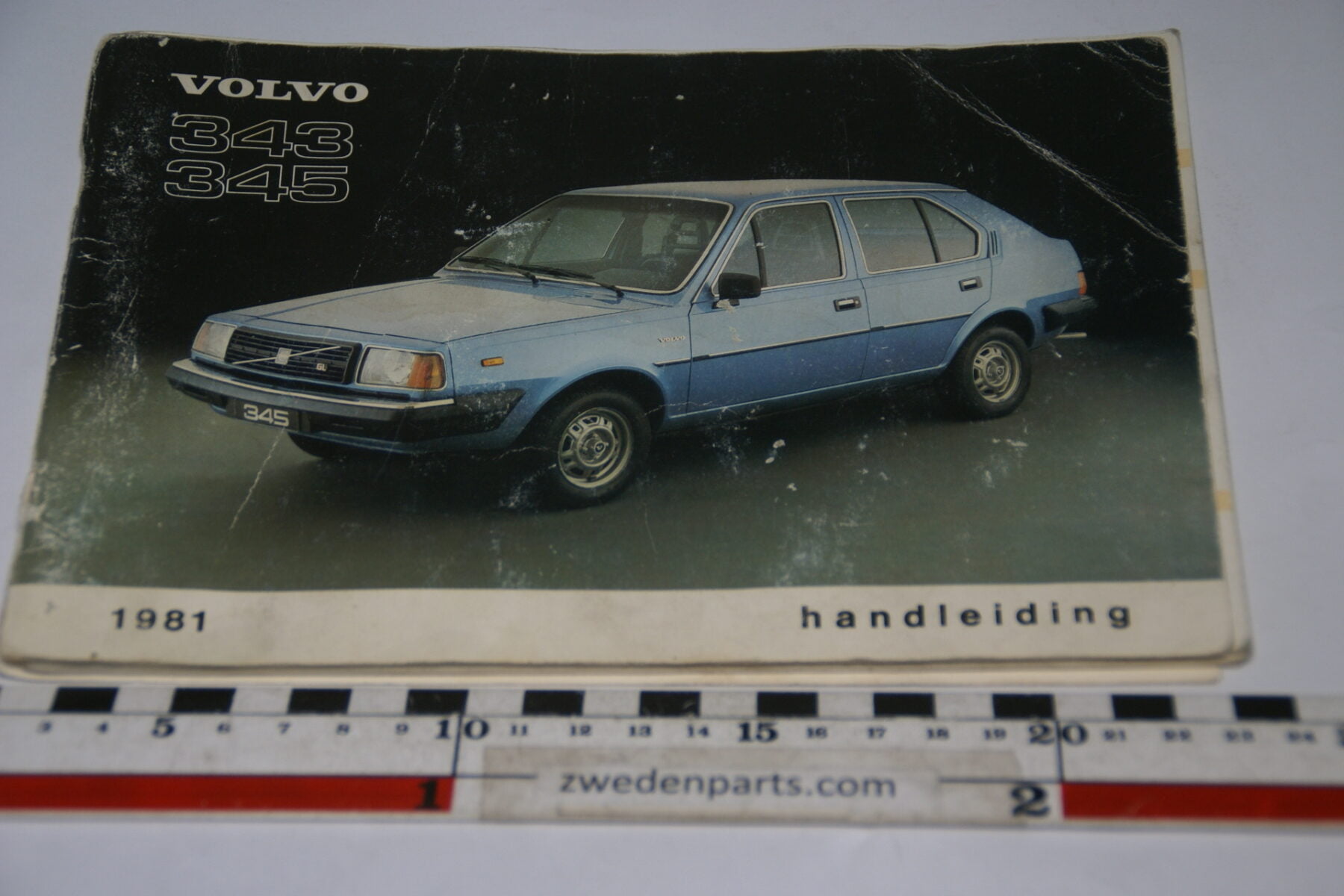 DSC07103 1980 origineel Volvo 343 345 handleiding TP 2093-1