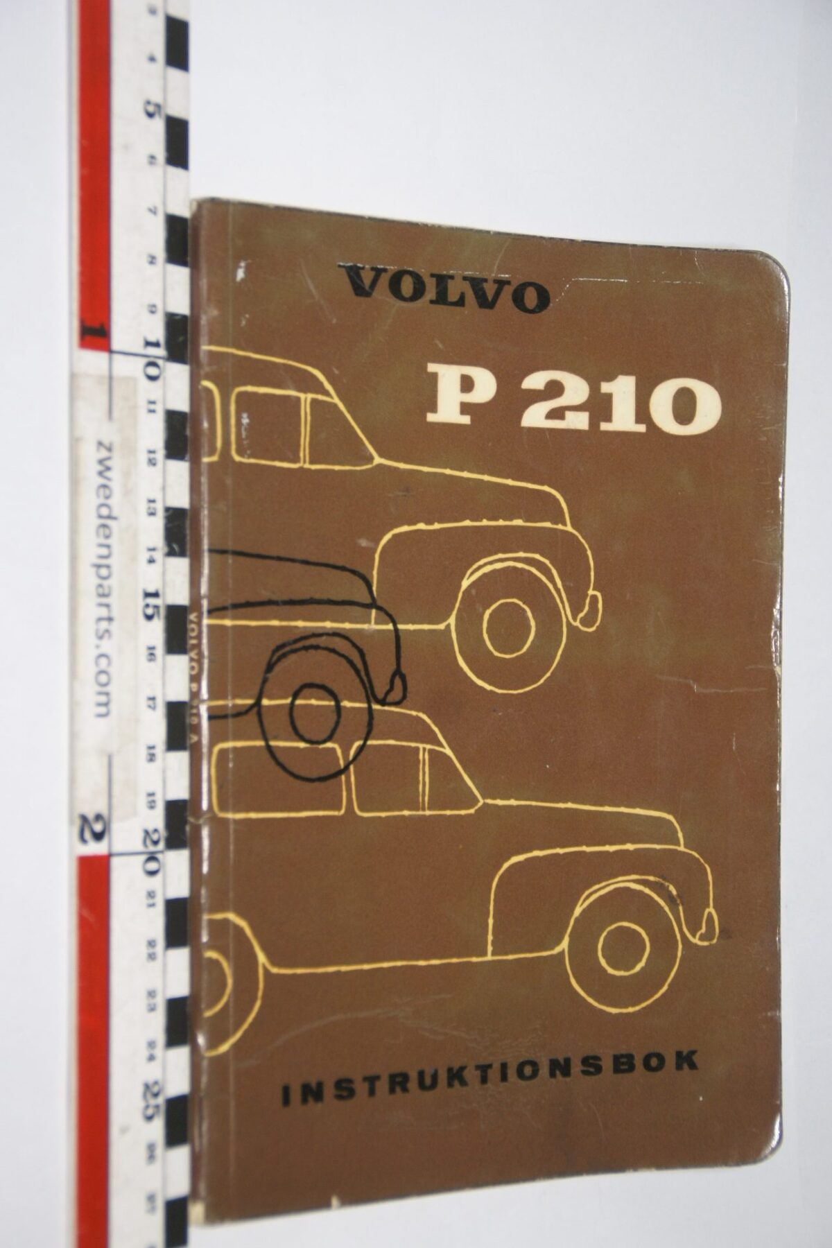 DSC07147 1961 origineel Volvo Duett 210 instruktionsbok 1 van 8.000 Svenskt TP 1-2