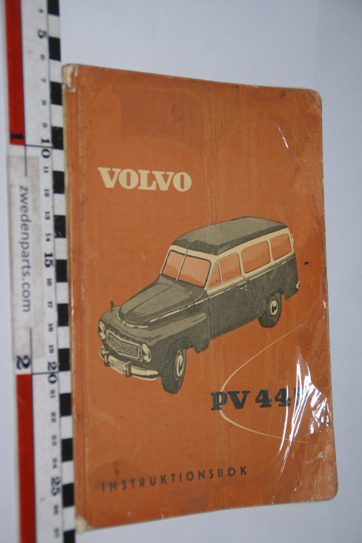 DSC07151 1959 origineel Volvo Duett 445 instruktionsbok 1 van 7.000 Svenskt SS 1124-4