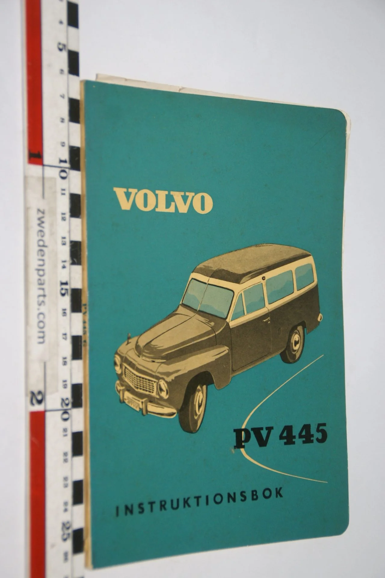 DSC07154 1957 origineel Volvo Duett 445 instruktionsbok mint 1 van 4.000 Svenskt SS 1111-1