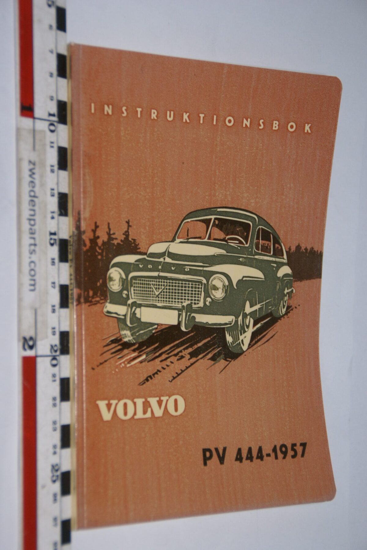 DSC07158 1958 origineel Volvo PV 444 instruktionsbok mint Svenskt SS 1122-3