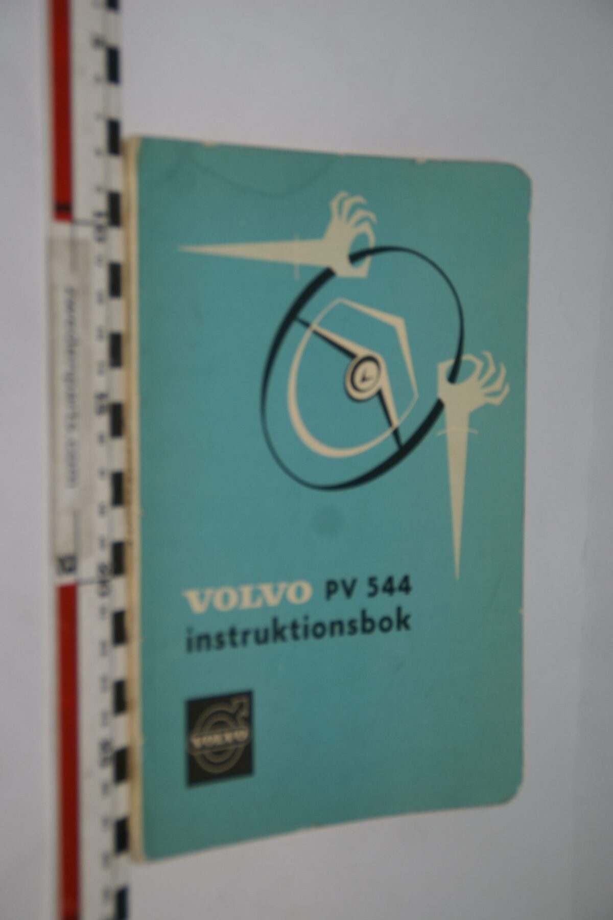 DSC07166 1962 origineel Volvo PV 544 instruktionsbok Svenskt TP 3-3