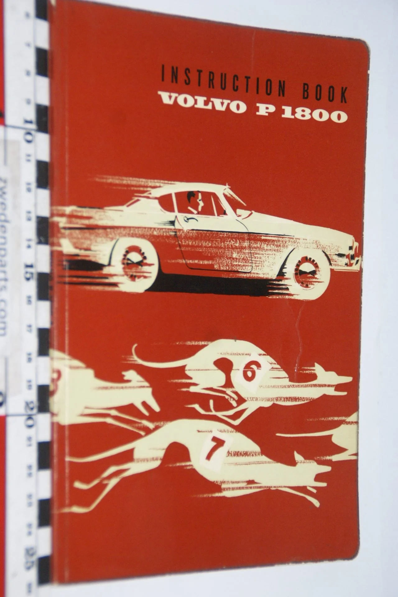 DSC07187 1962 origineel Volvo P1800 instruktion book 1 van 5.000 English TP 33-2
