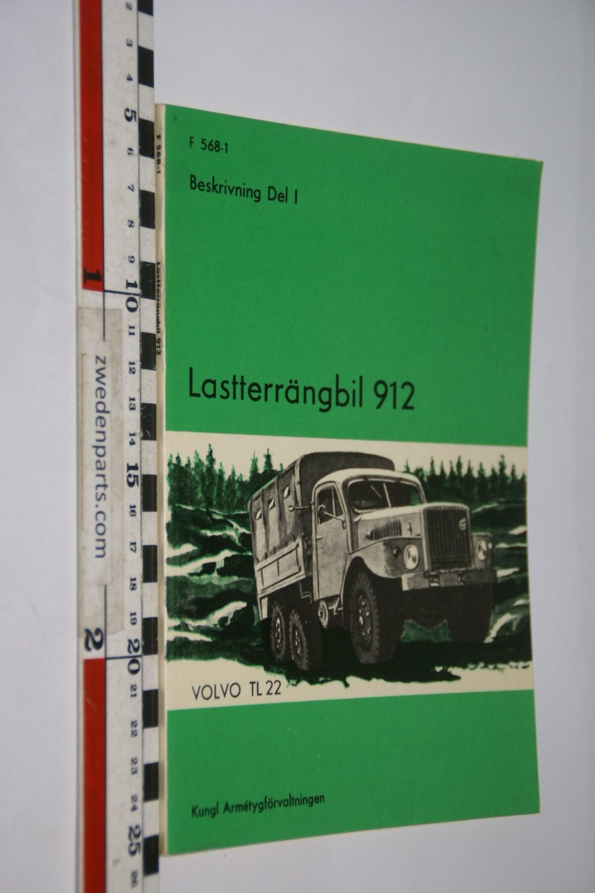 DSC07199 1967 origineel Volvo Lastterrangbil 912 TL22 instruktionsbok 1 van 2.000 Svenskt SS 1152-1, F568-1