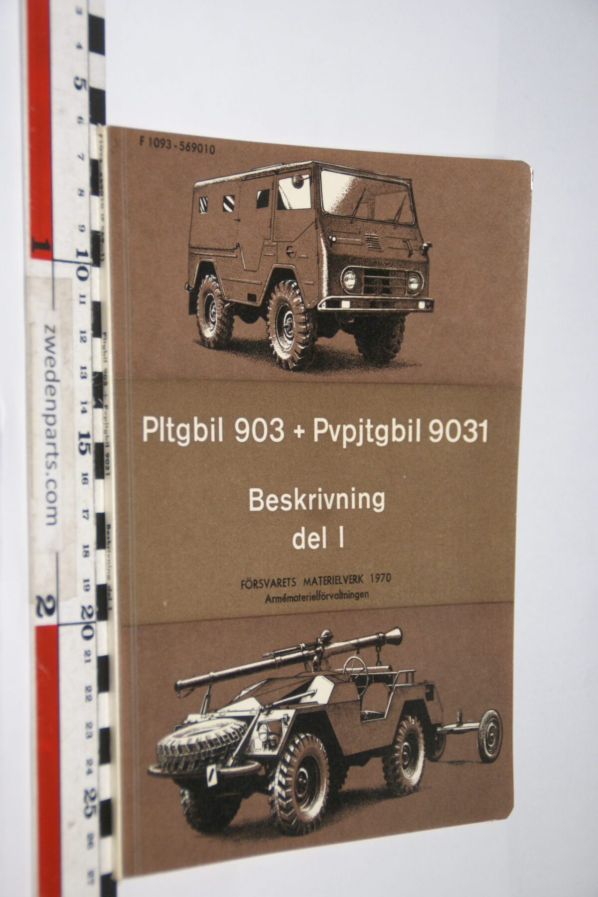 DSC07205 1970 origineel Volvo Walp Pltgbil 903, Pvpjtgbil 9031 instruktionsbok Svenskt TP 267-1, F1093-569010
