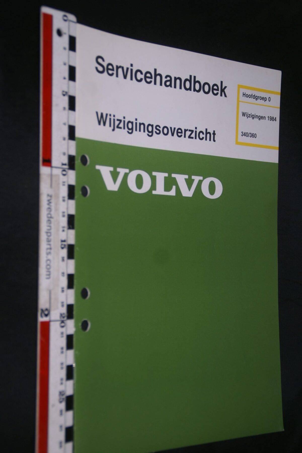 DSC07276 1983 origineel Volvo 340 360 servicehandboek  0 wijzigingen 1 van 1.000 TP 35164-1
