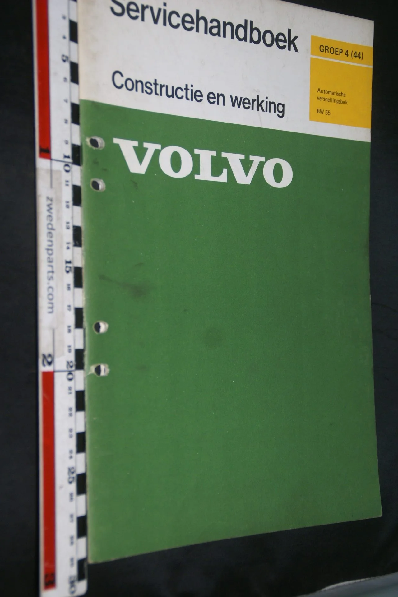 DSC07298 1975 origineel Volvo servicehandboek  4(44) automatische versnellingsbak BW35 1 van 500 TP 10998-1