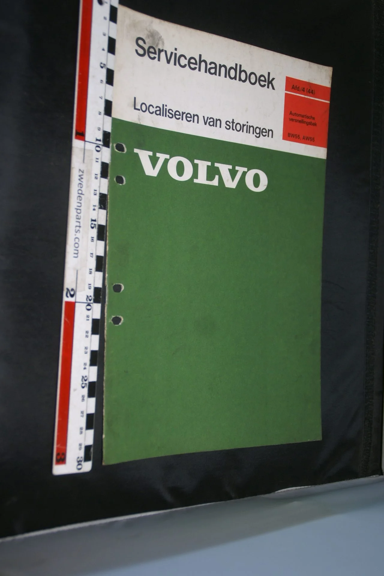 DSC07300 1976 origineel Volvo  servicehandboek  4(44) automatische versnellingsbak BW35 AW35 1 van 500 TP 11302-1
