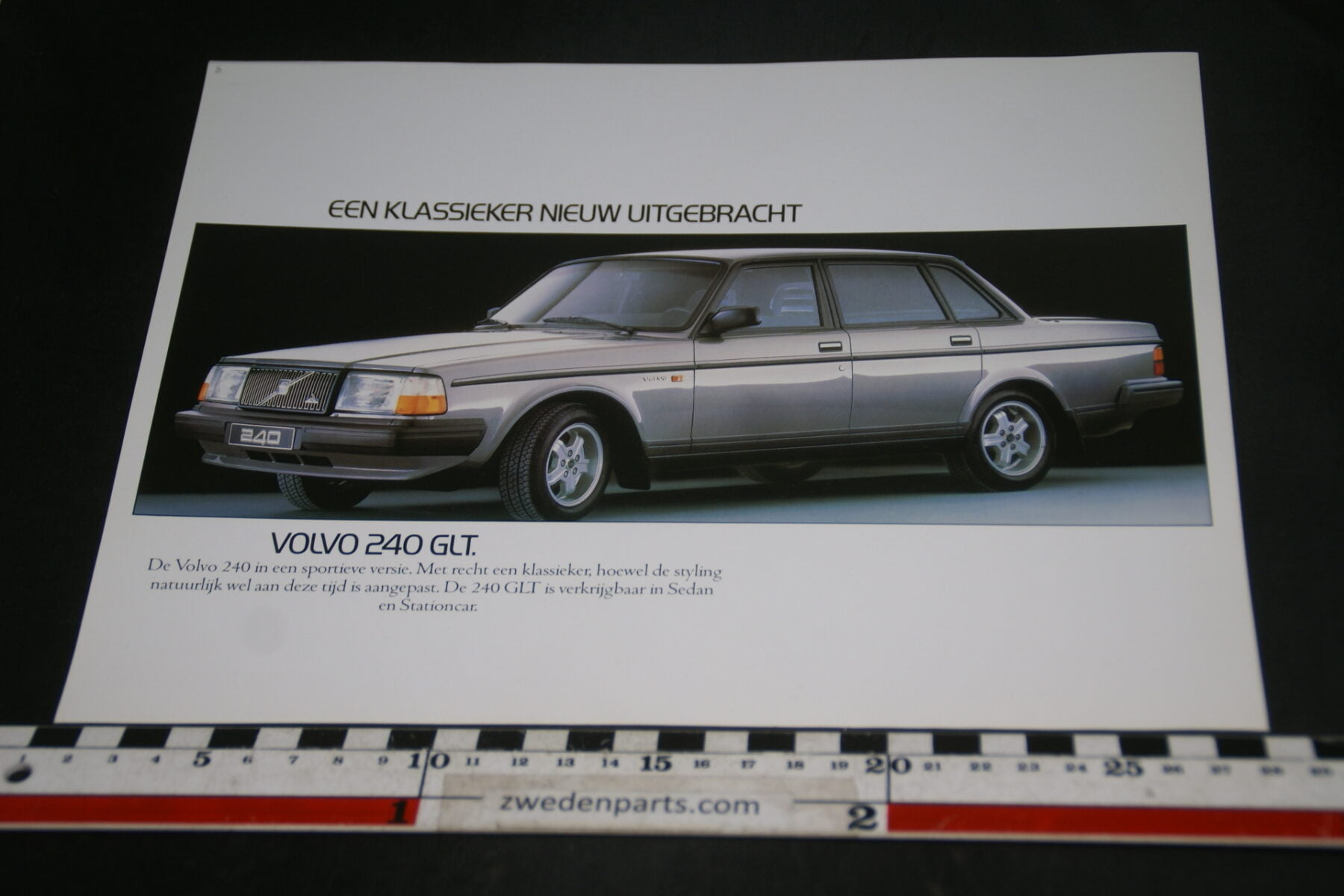 DSC07923 ca 1992 originele brochure Volvo 240 GLT
