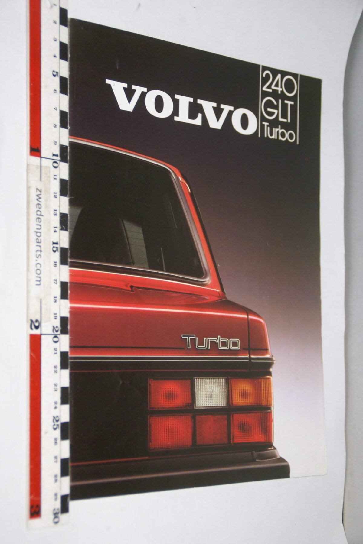 DSC07925 1983 brochure Volvo 240GLT Turbo nr MSPV 125-83, Svenska