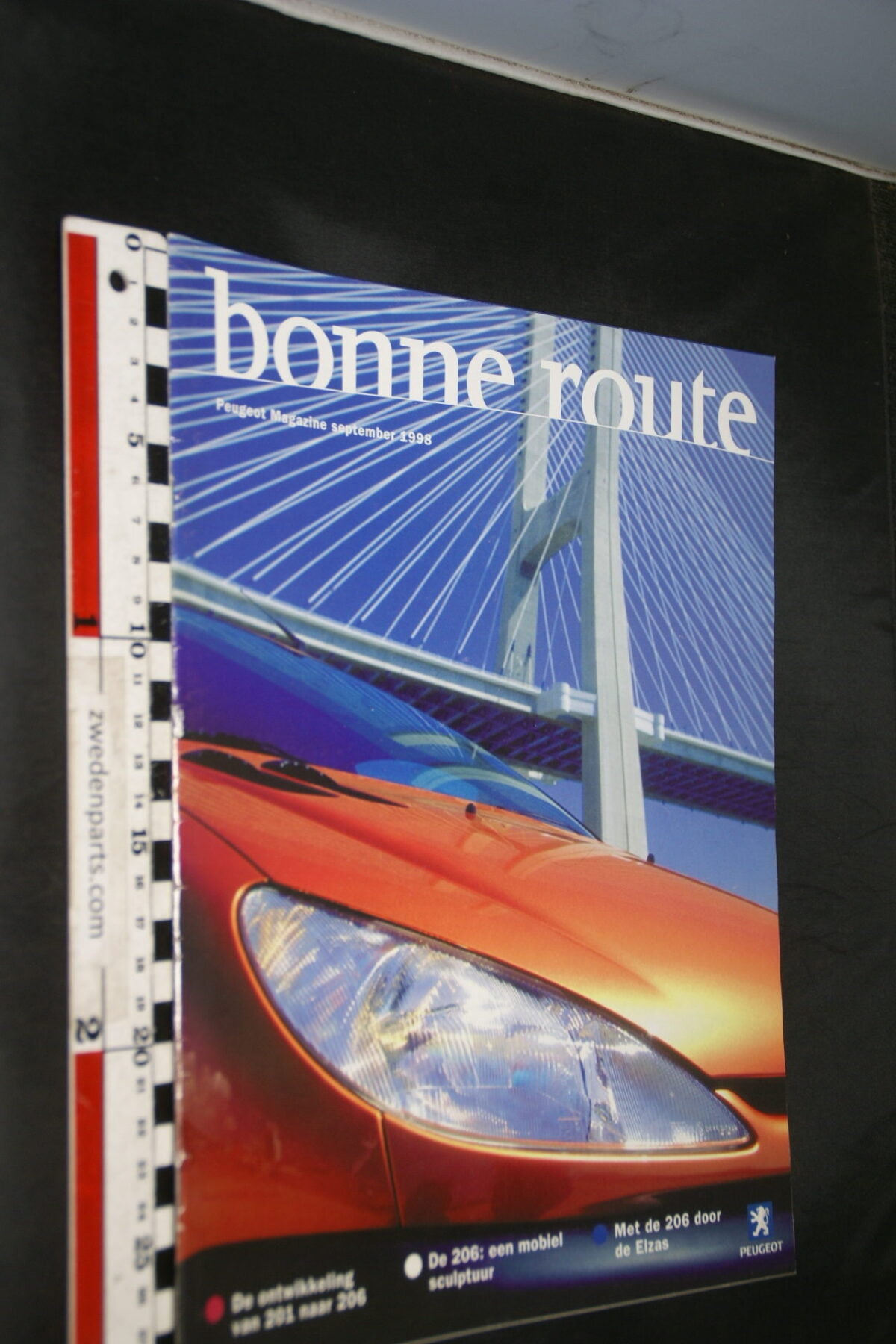 DSC08426 tijdschrift Peugeot Bonne Route 1998 september