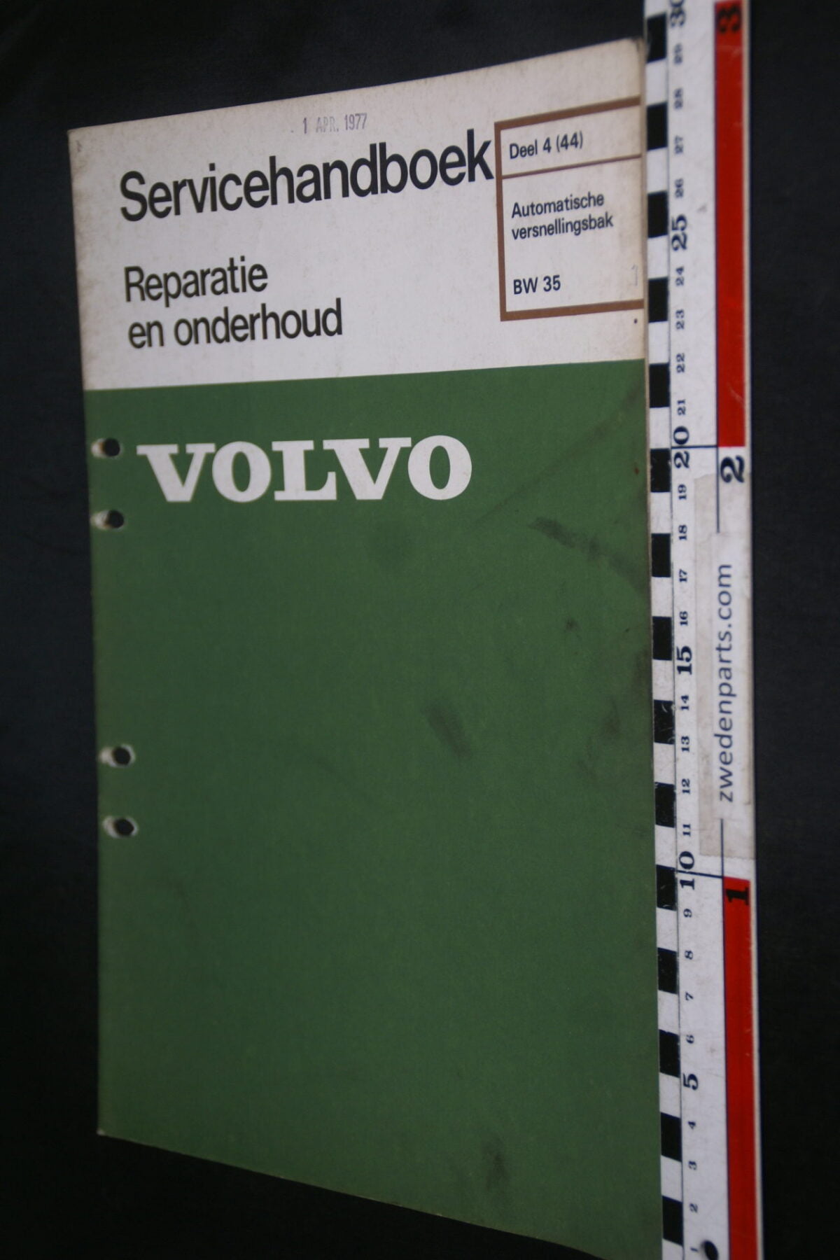 DSC08605 1977 origineel Volvo servicehandboek  4 (44) automaat BW35 1 van 750 TP 11475-1