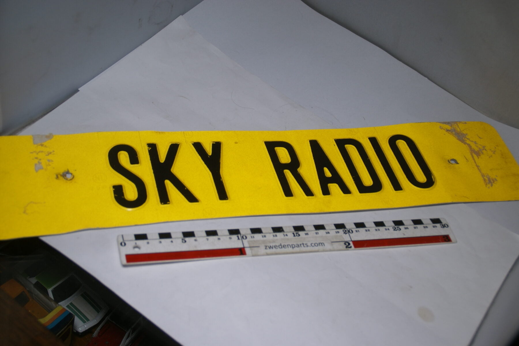 DSC09085 nummerbord SKY RADIO