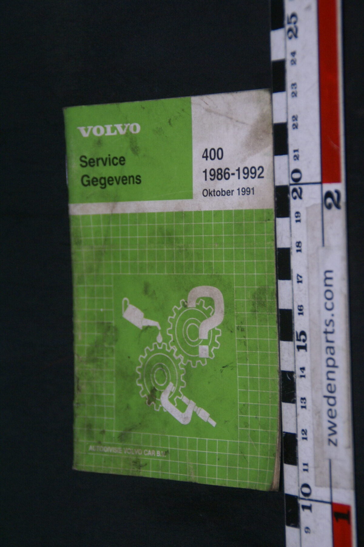 DSC08994 1991 origineel  Volvo 400 1986 - 1992 servicezakboek 1 van 2.200 nr 35629-2