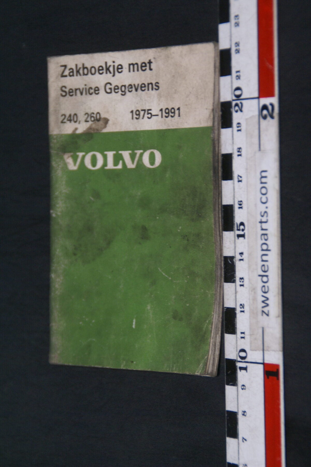DSC09002 1990 origineel  Volvo 240, 260 1975 - 1991 servicezakboek 1 van 2.000 nr 88567-12