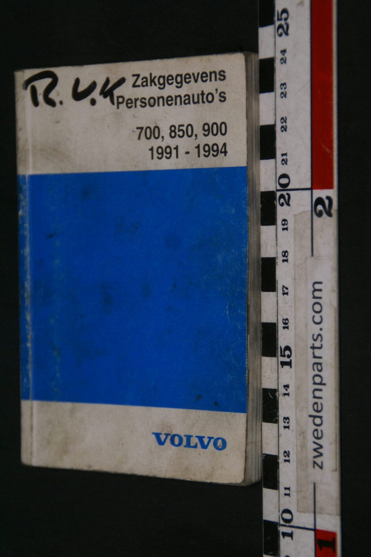 DSC09018 1993 origineel  Volvo 700, 850, 900, 1994 servicezakboek 1 van 2.000 nr TP 0302071