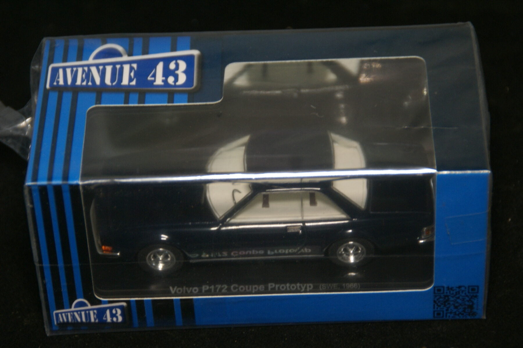 DSC09675 1966 miniatuur Volvo P172 prototype blauw 1op43 Avenue 43 nr 60007 MB-80be4e27