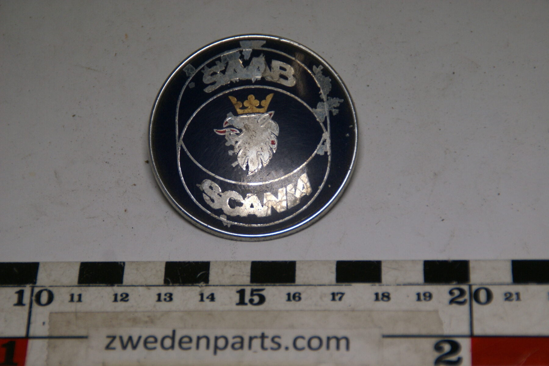 DSC00090 origineel embleem Saab Scania nr 6011895-8e48f17c