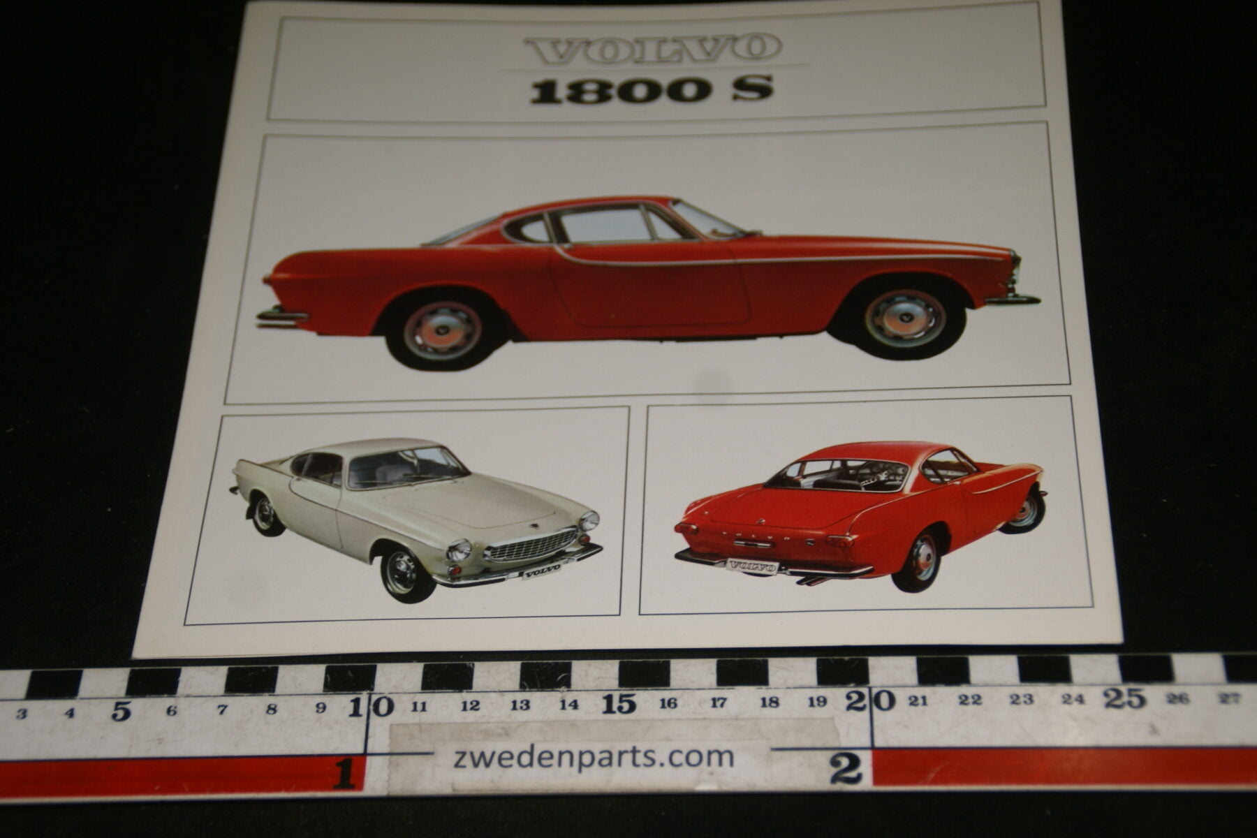 DSC00285 1965 originele brochure Volvo 1800S nr RK1757 nieuwstaat-b00c0cd6