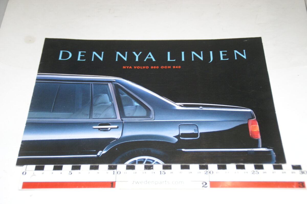 DSC00305 1991 originele Volvo brochure 944 Den Nya Linjen nr. VB-PV 41 Svensk-beb98374