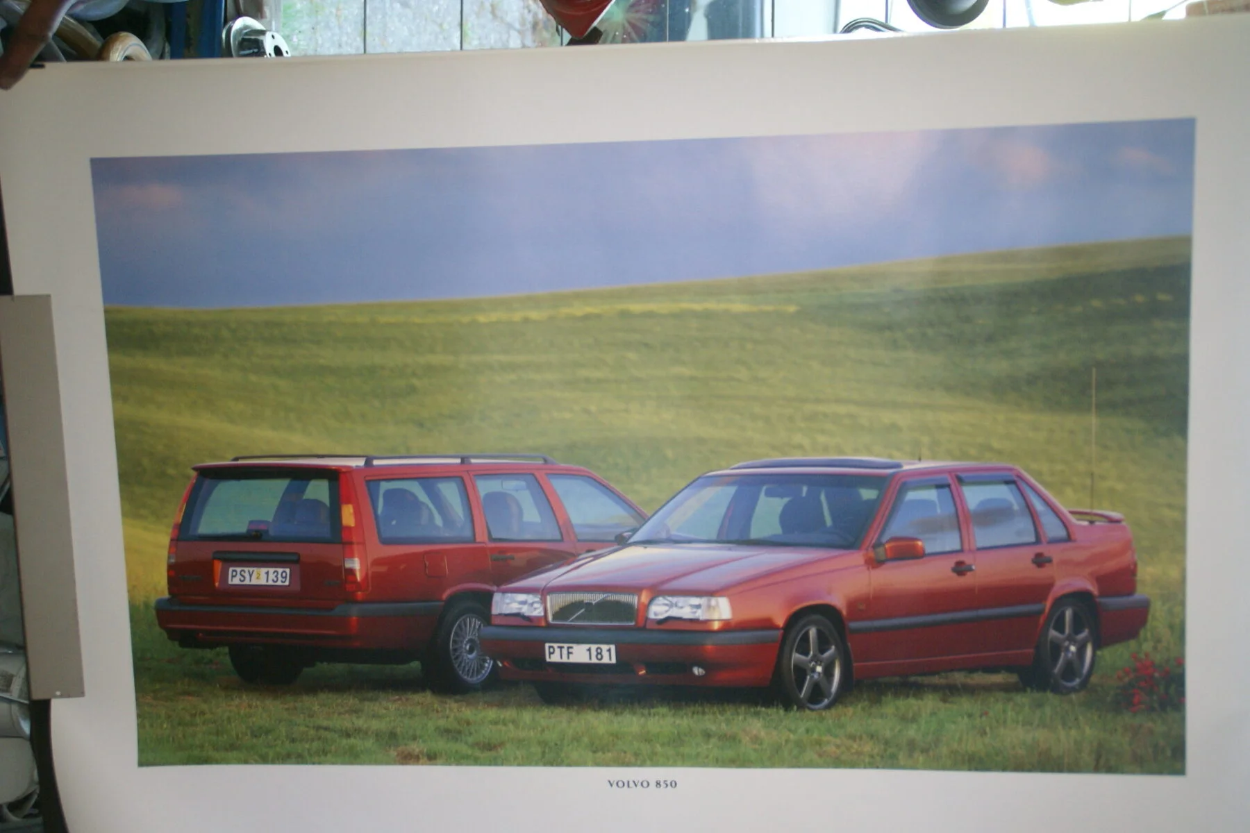 DSC07677 1995 originele poster Volvo 850 ca 50 x 70 cm nr MS-PV 6886-95-9e88e14d