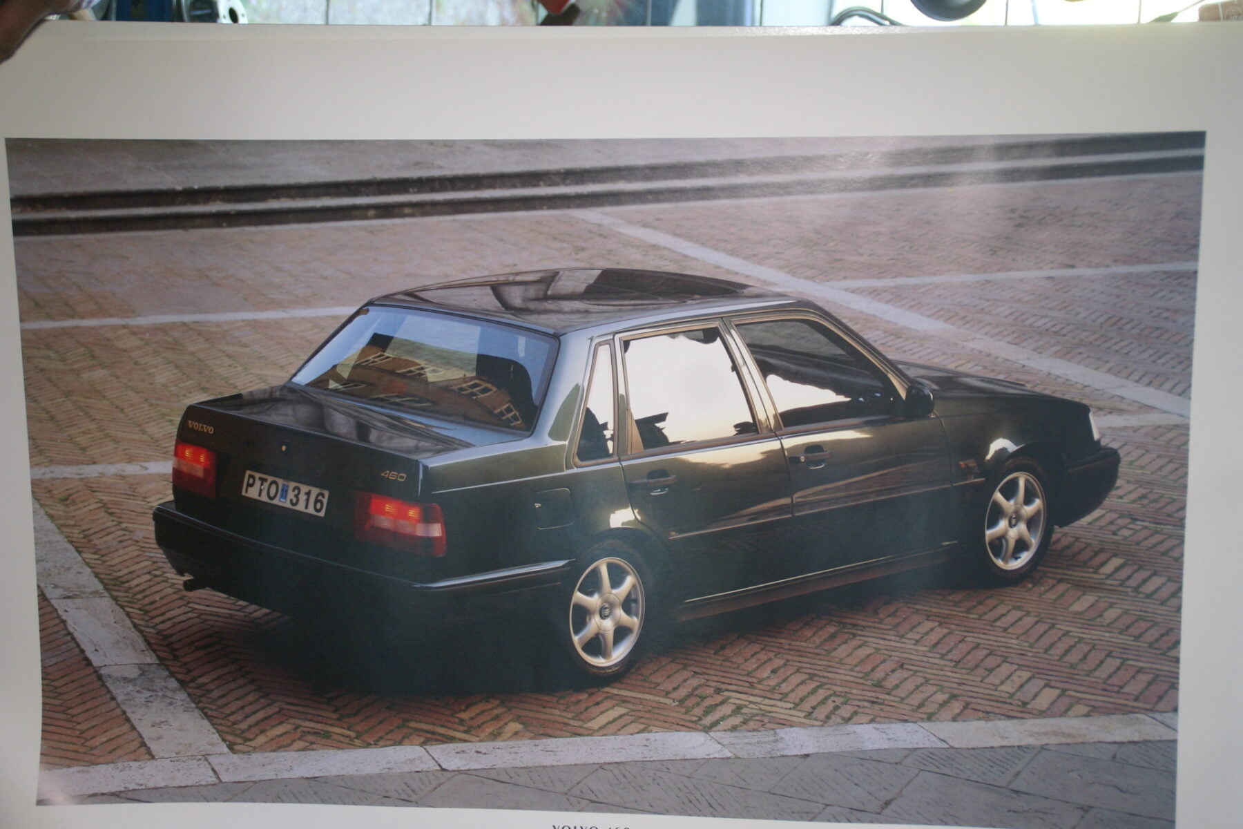 DSC07681 1995 originele poster Volvo 460 ca 50 cx 70 cm r MS-PV 6889-95-08aa2ded