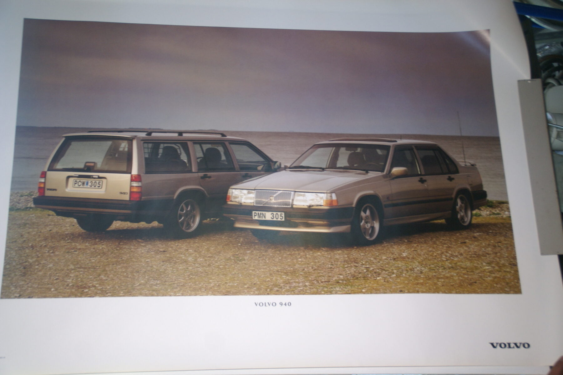 DSC07683 1995 originele poster Volvo 940 ca 50 x 70 cm nr MS-PV 6883-95-86b51408