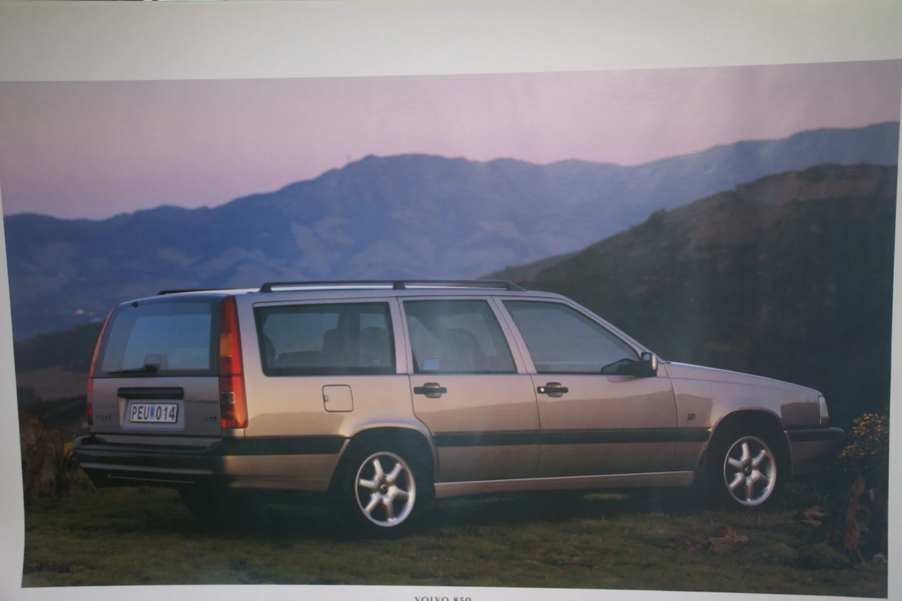 DSC07690 1995 originele poster Volvo 850 ca 50 x 70 cm nr MS-PV 6885-95-d48fea16