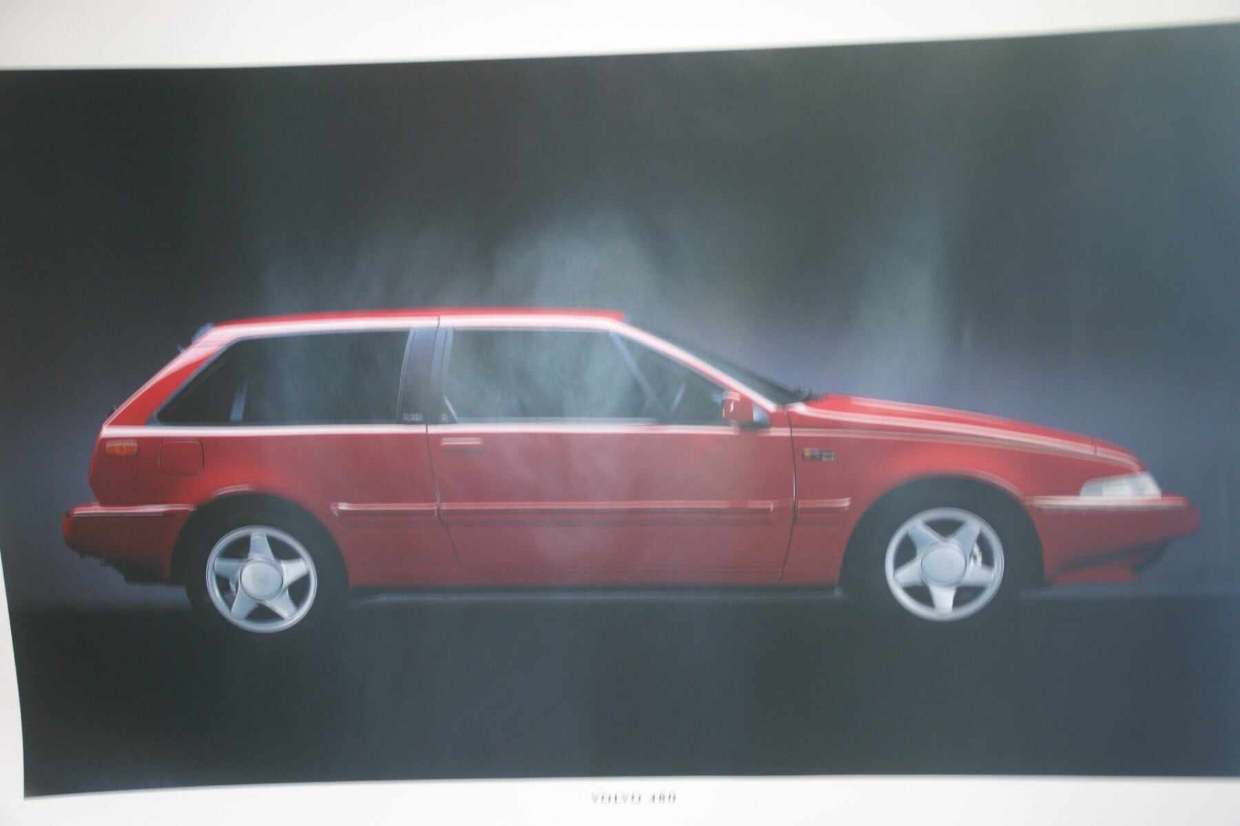 DSC07692 1995 originele poster Volvo 480 ca 50 x 70 cm nr MS-PV 6891-95-c5186862