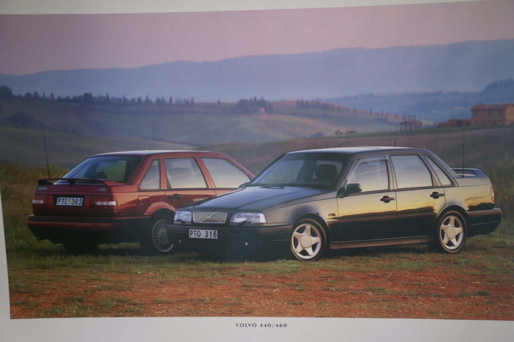 DSC07694 1995 originele poster Volvo 440 460 ca 50 x 70 cm nr MS-PV 6890-95-ed4d1745