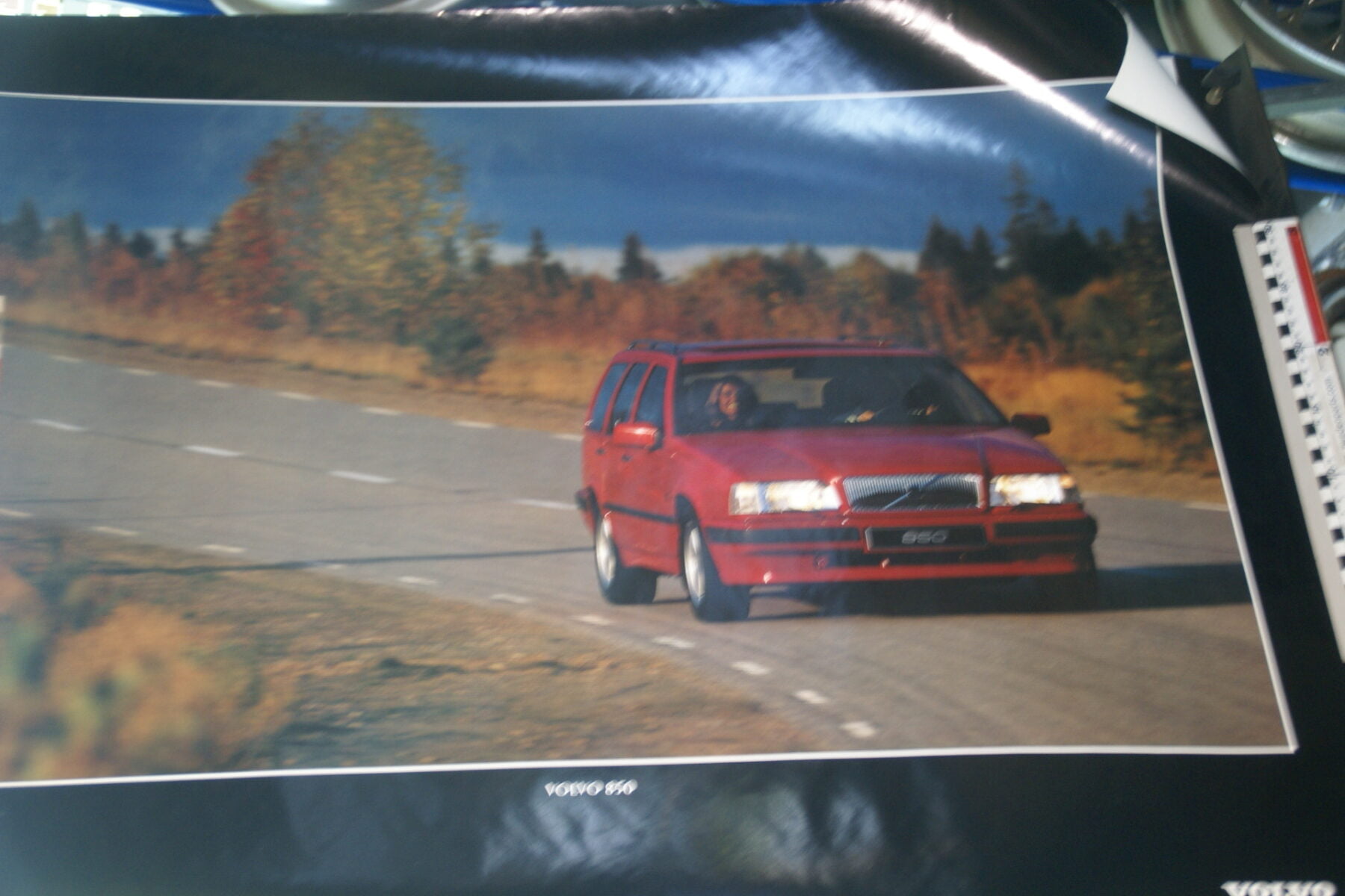 DSC07701 1993 originele poster Volvo 850 ca 50 x 70 cm nr MS-PV 5777-93-f3b1729d