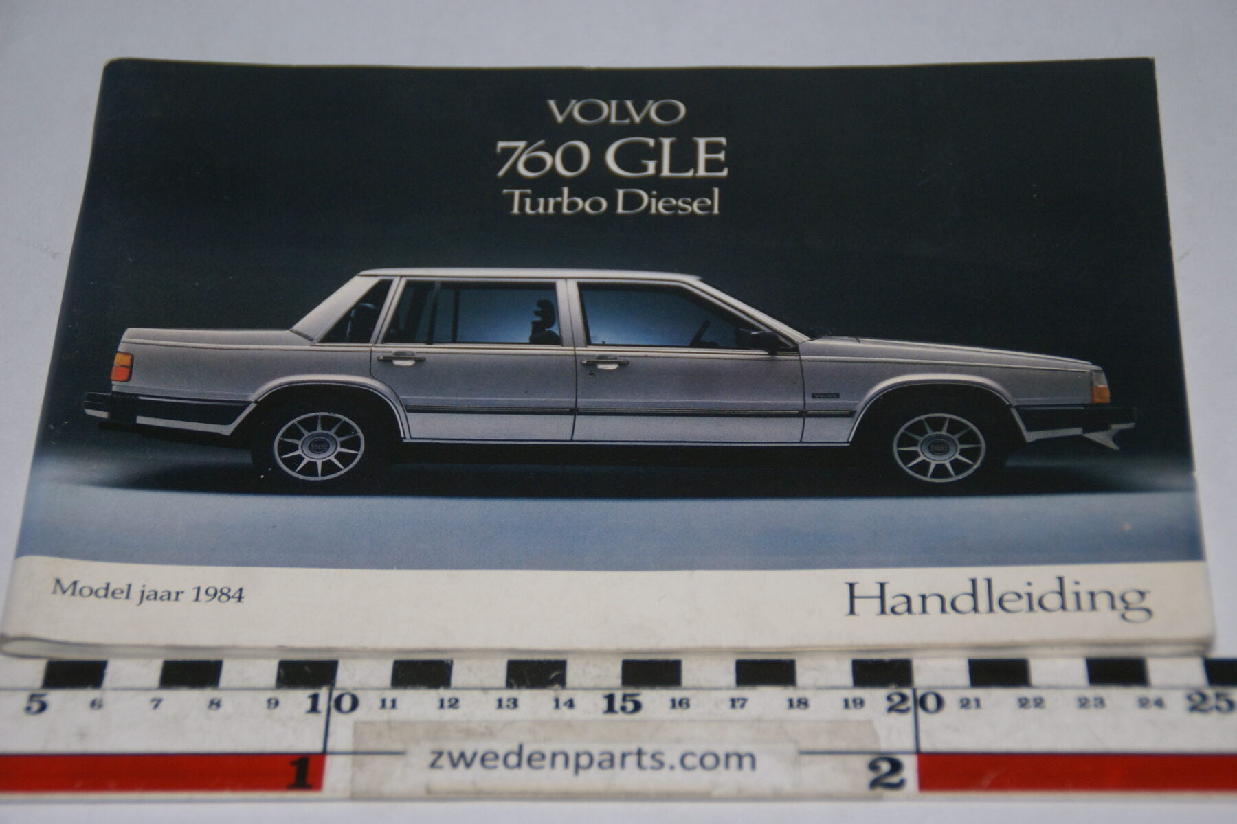 DSC07711 1983 originele instructieboekje Volvo 760GLE Turbodiesel 1 van 1.250 nr TP 2442-1-68331b14