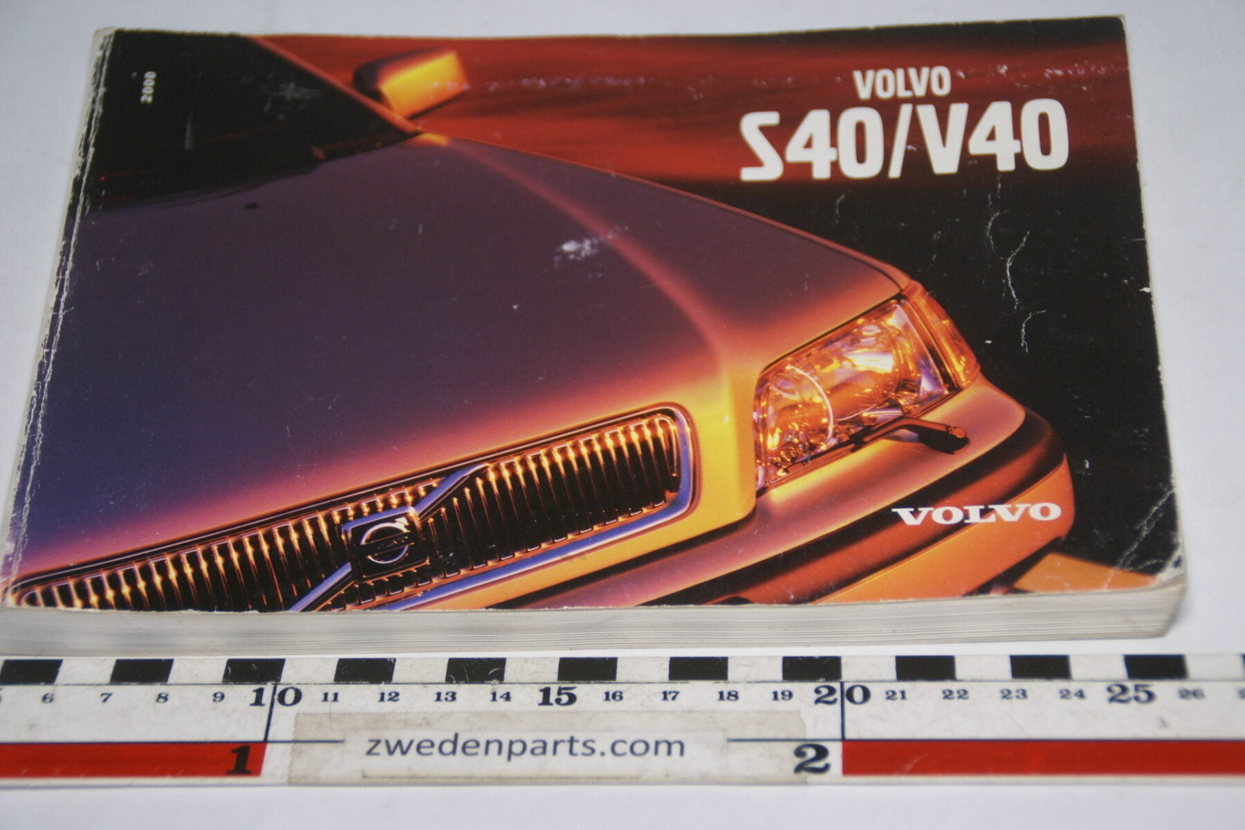 DSC07715 1999 originele instructieboekje Volvo S40 V40 nr TP 4535-1 Svensk-326622d6