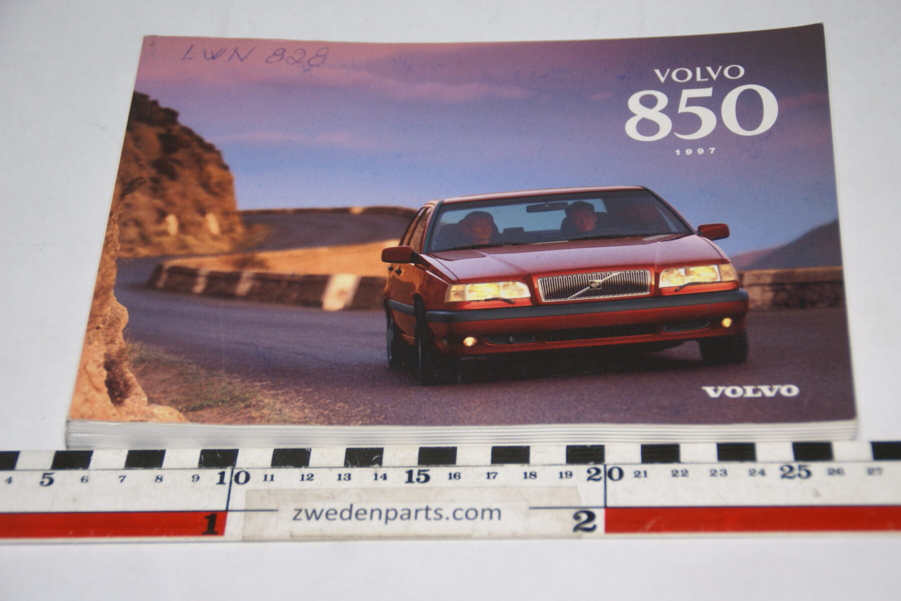 DSC07727 1997 originele instructieboekje Volvo 850 nr TP 3930-1 Svensk-b739b90c