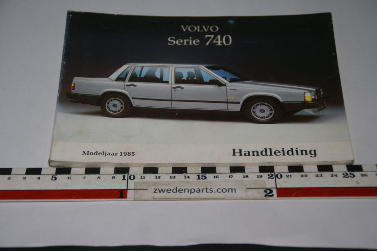 DSC07739 1984 originele instructieboekje Volvo 740 nr TP 2558-1-1aa3636d