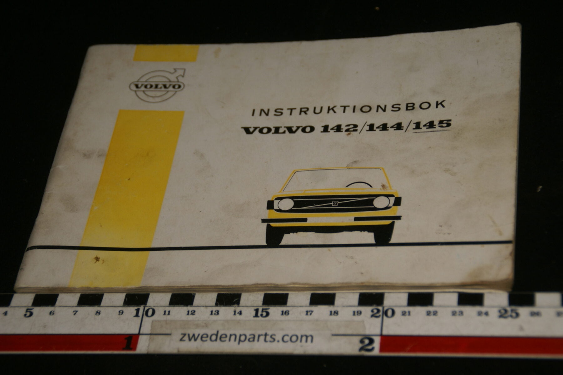 DSC00155 1972 origineel Volvo 140 instructieboekje TP951-1, Svensk-3131663a