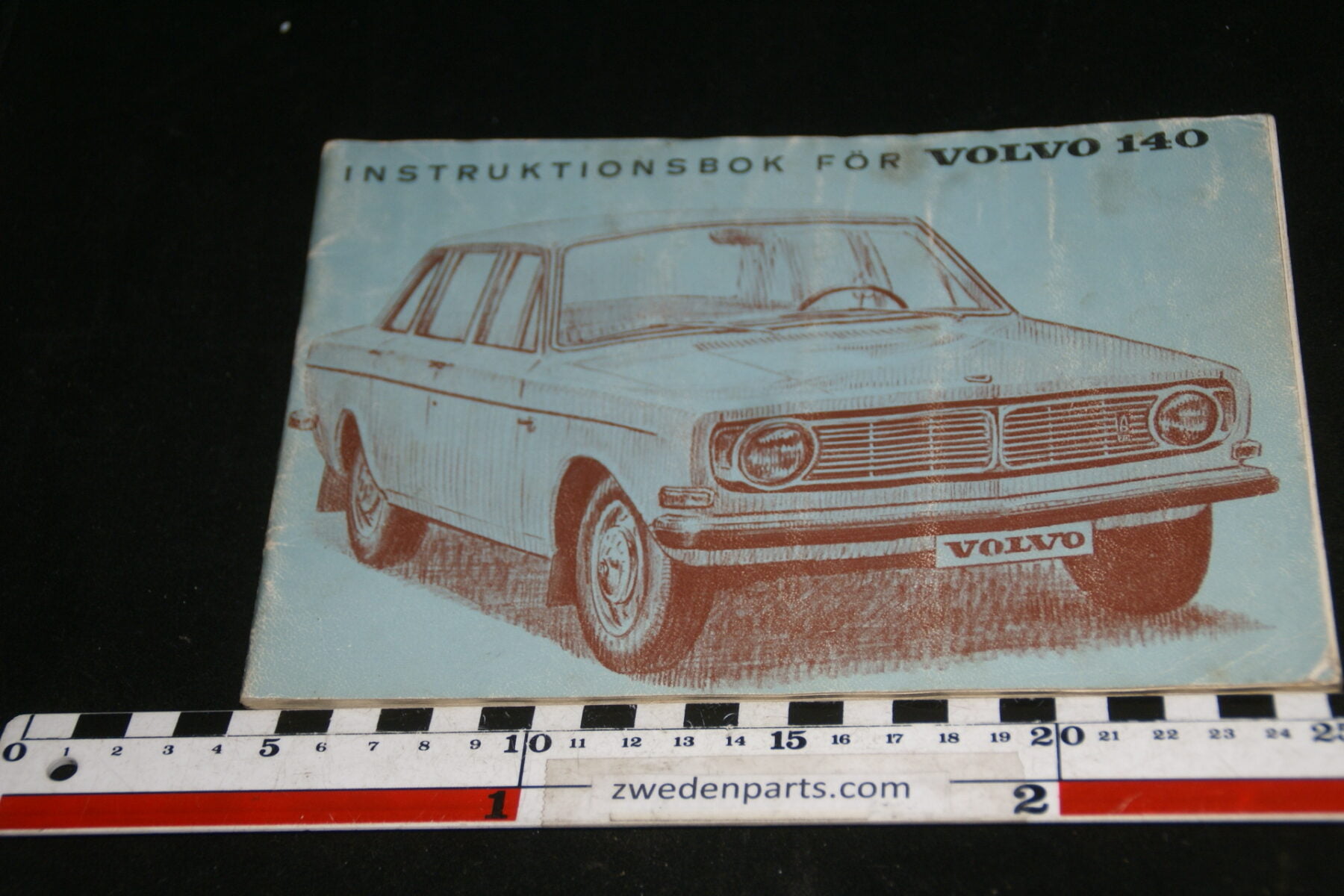 DSC00157 1968 origineel Volvo 140 instructieboekje TP583-1, Svensk-a421590f
