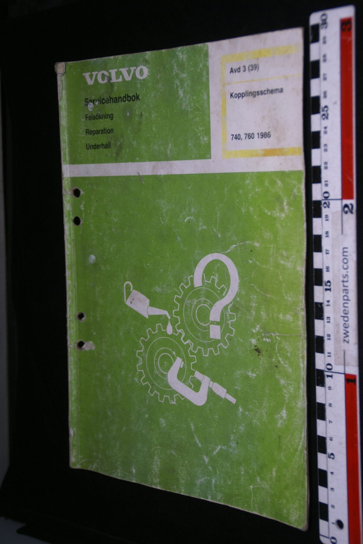 DSC00336 1989 origineel Volvo 700 werkplaatshandboek 3(39) bedradingsschema nr TP30892-1, Svensk-6b55714c
