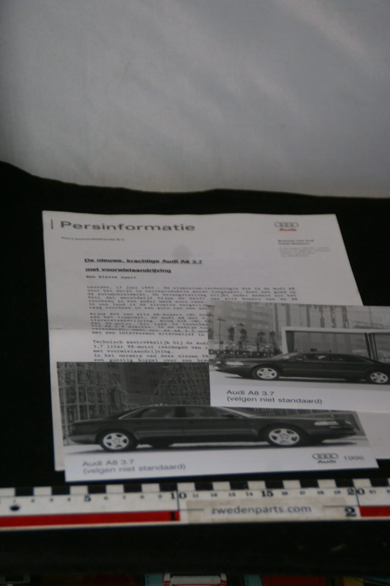 DSC01273 1995 originele persbericht Audi A8 3.7-2463326f