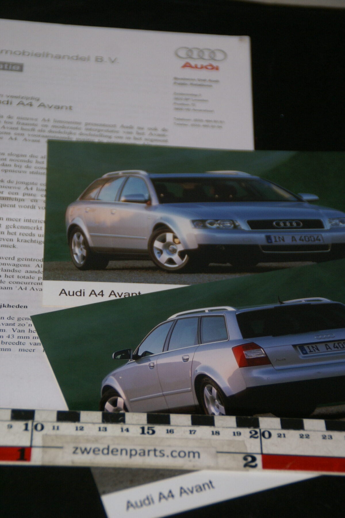 DSC01276 ca 1992 originele persbericht Audi A4 Avant-c11f0d0c