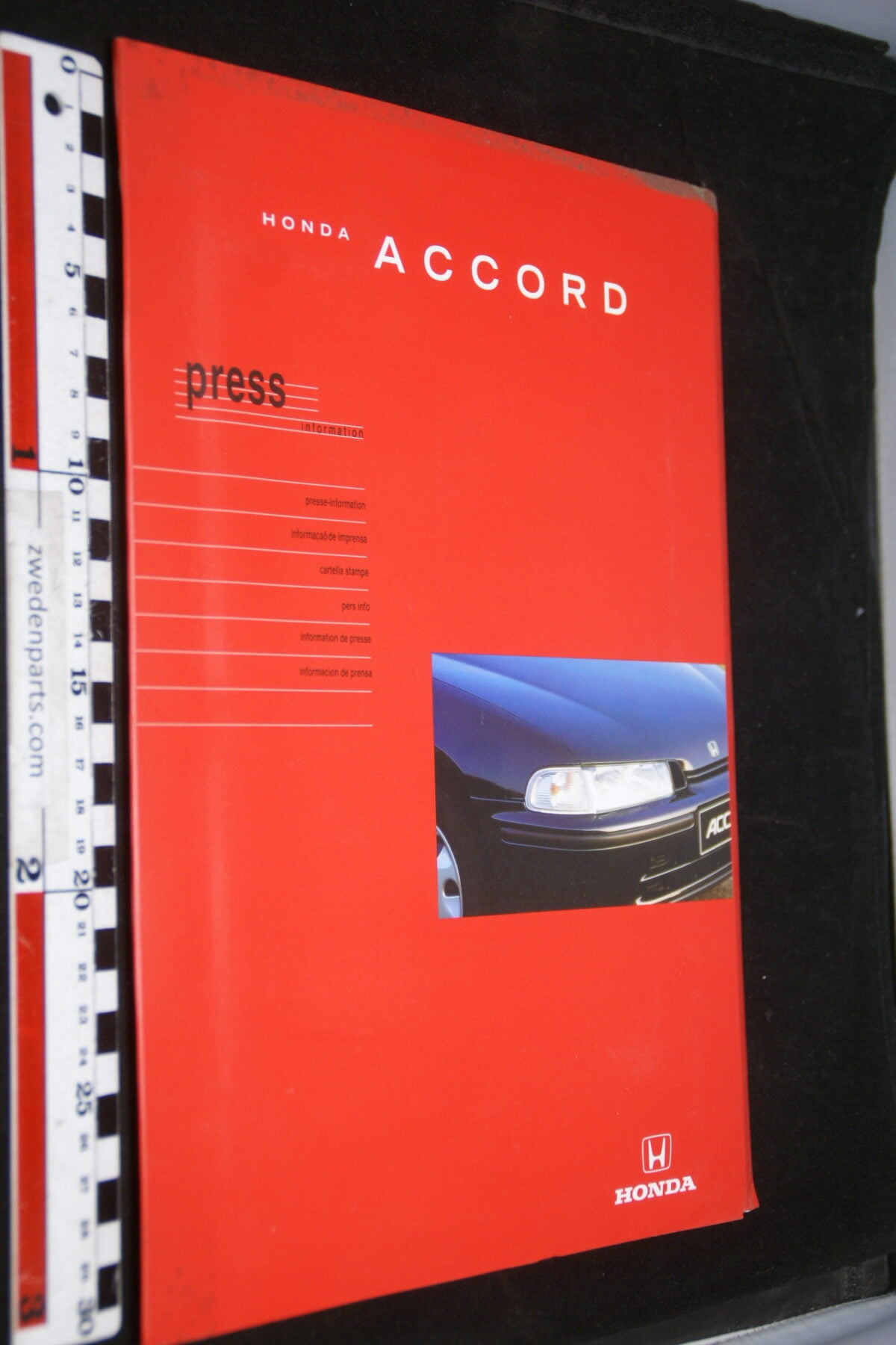 DSC01309 originele persmap Honda Accord-f169ef27